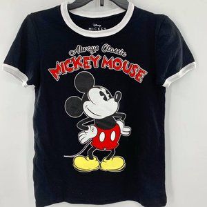 Mickey Mouse Classic T-Shirt Disney Size M Women